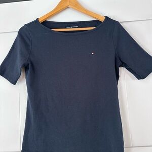 Tommy Hilfiger Women's Dark navy Short Sleeve Tee